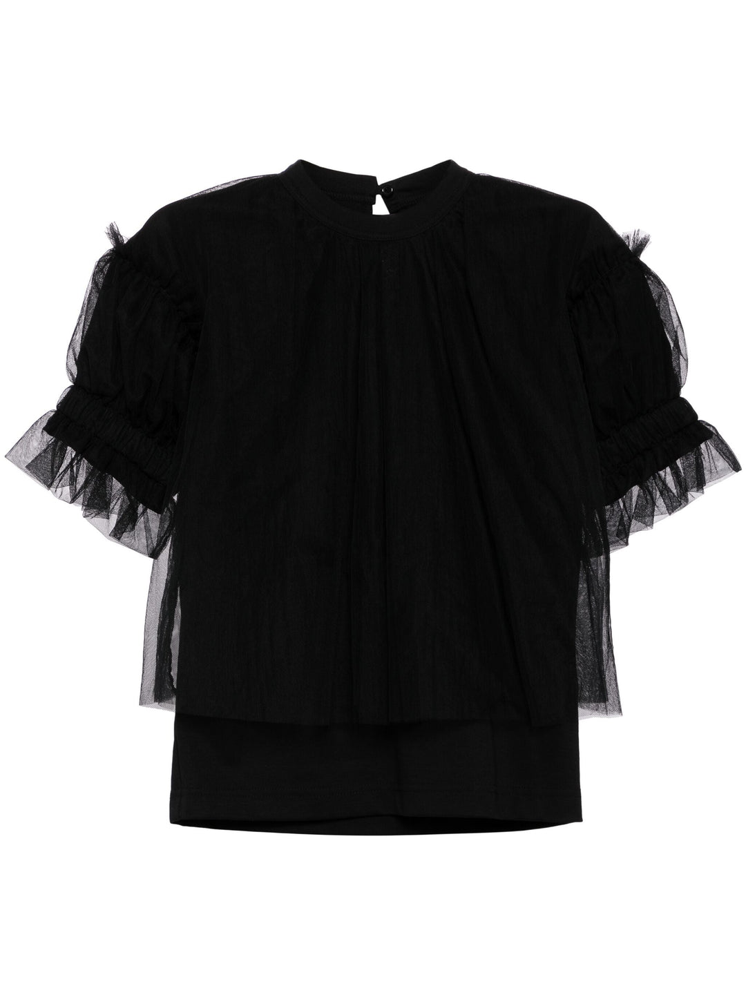 Tulle Layered Top