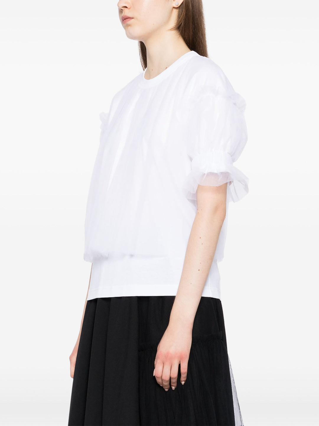Tulle Layered Top