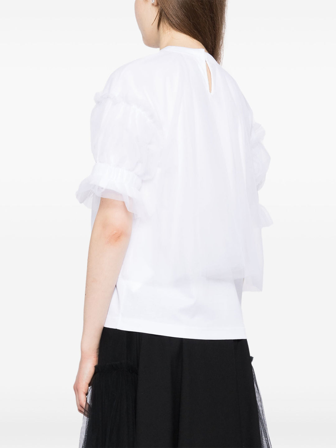 Tulle Layered Top