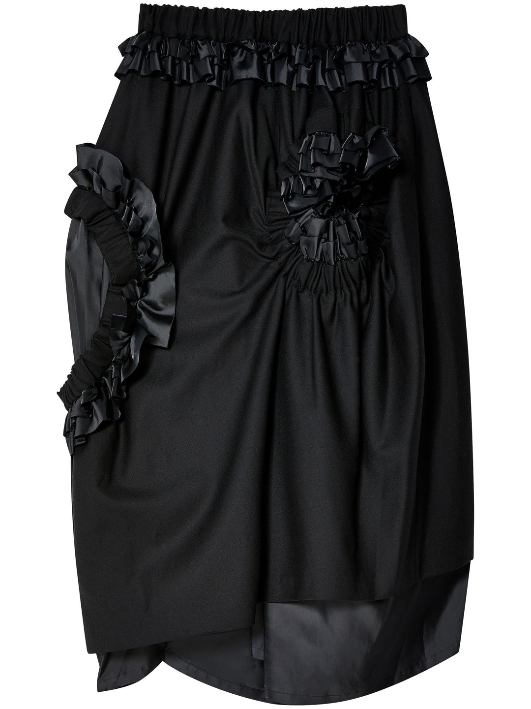 Ruffles Circle Detail Skirt