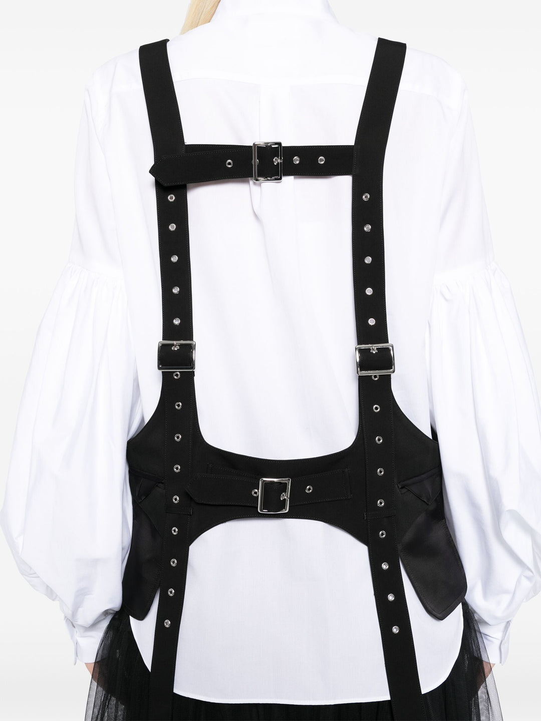 Button Suspender Vest