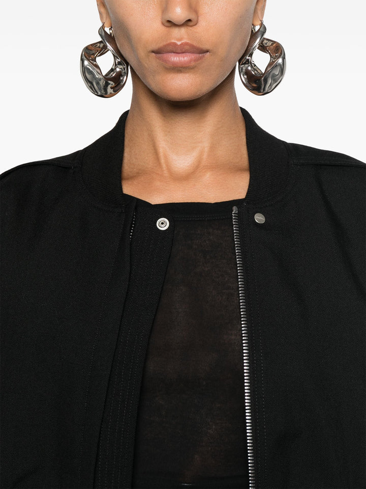 Cropped Flight Jacket