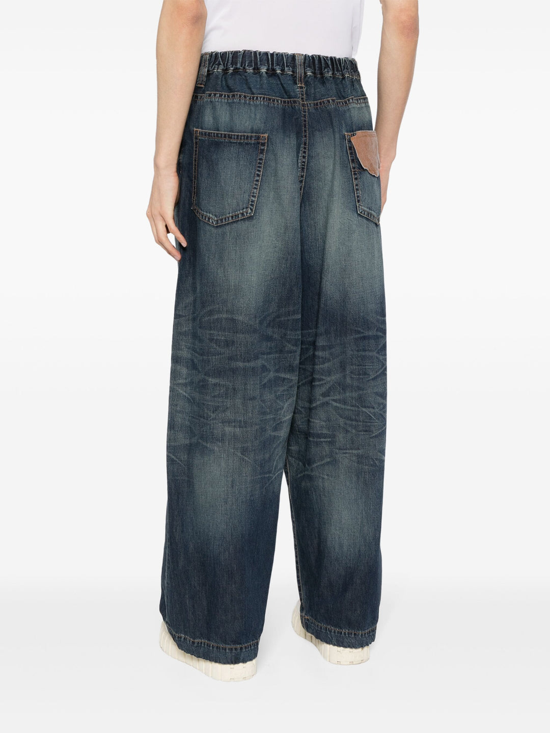 Light Denim Wide Pants