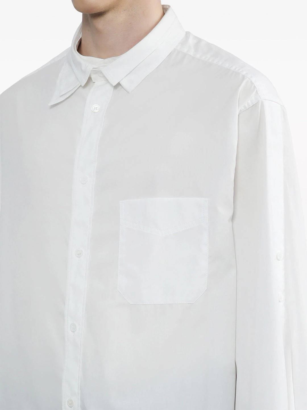 Chain Stitch 3 Layer Collar Shirt