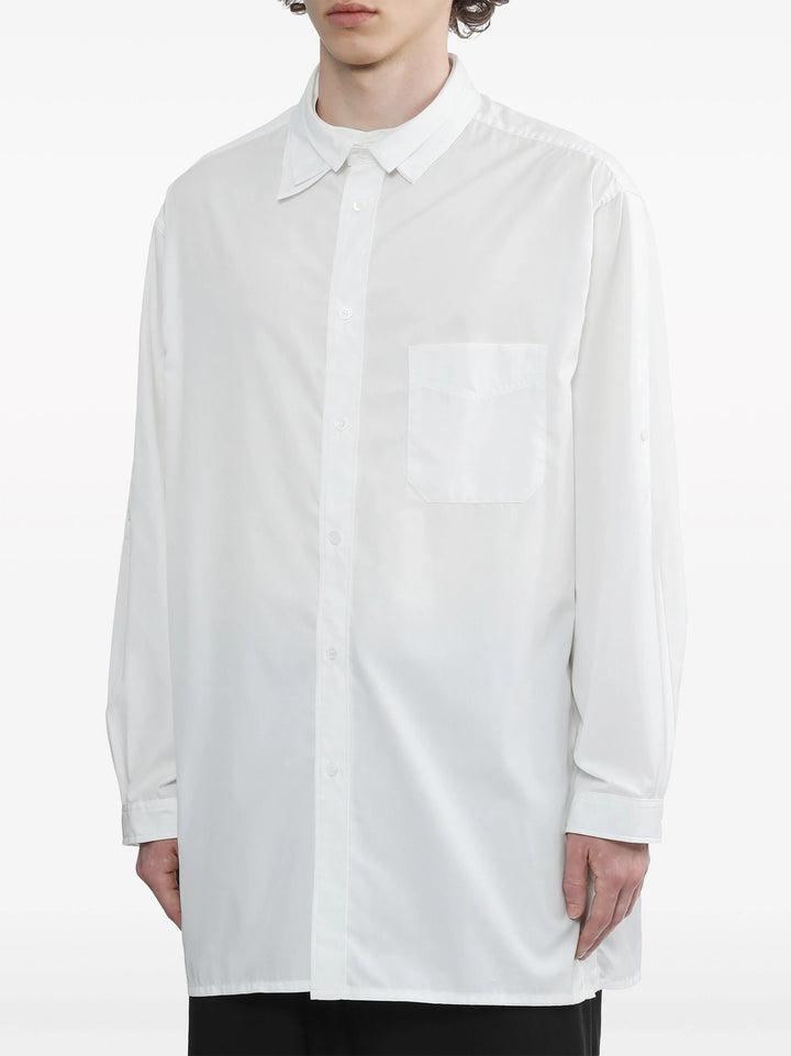 Chain Stitch 3 Layer Collar Shirt