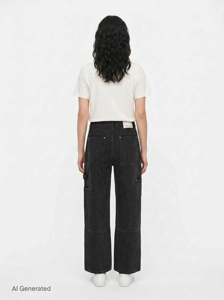 Denim Carpenter Pants | 3.1 Phillip Lim | Club21 - back