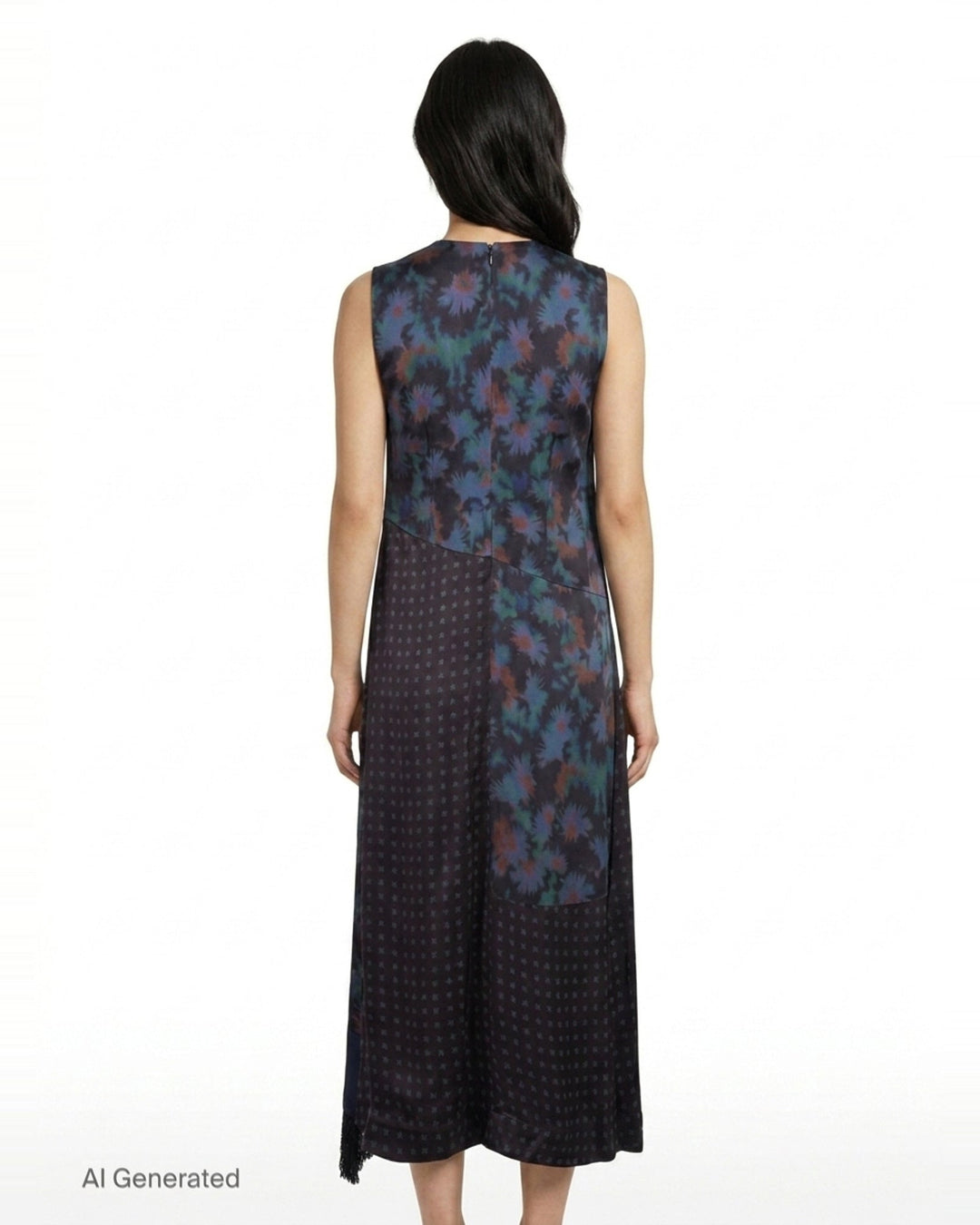 Desert Flower Layered Midi Dress | 3.1 Phillip Lim | Club21 - back