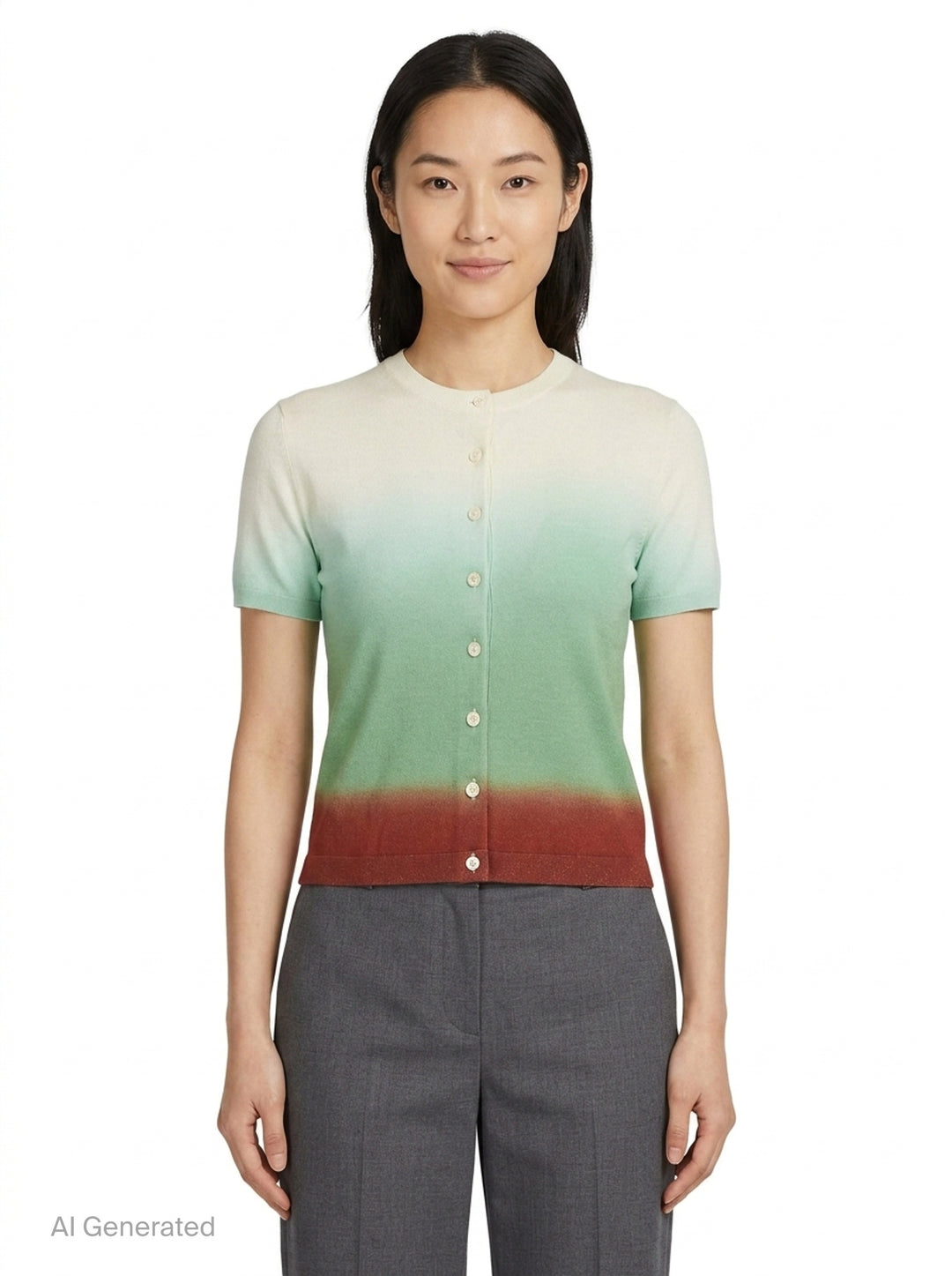 Lightweight Short Sleeve Button-Up Cardigan | 3.1 Phillip Lim | Club21 - front