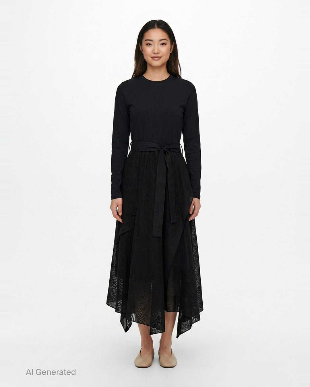 Long Sleeve Organza T-Shirt Dress | 3.1 Phillip Lim | Club21 - front