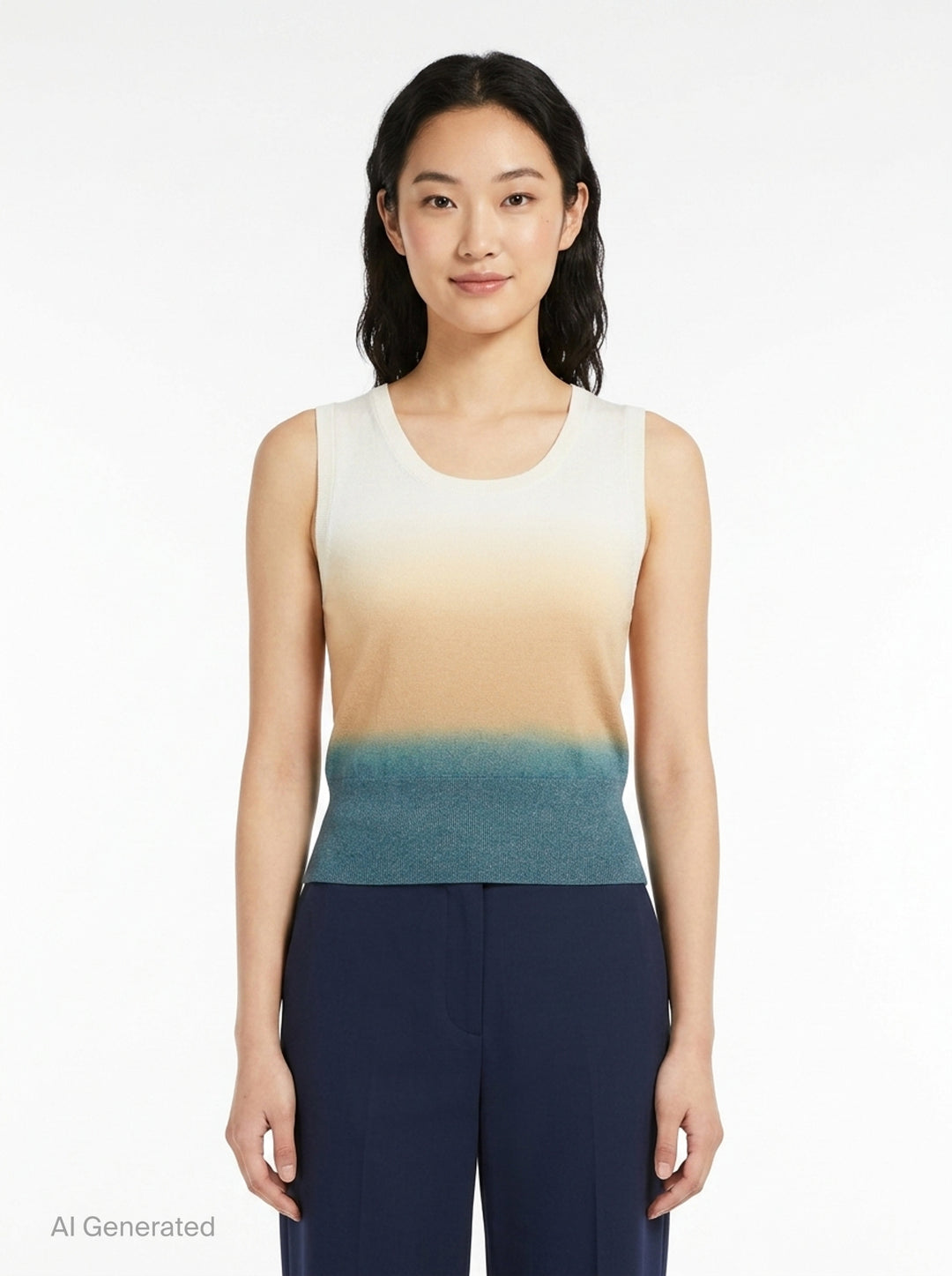 Ombre Scoop Neck Tank | 3.1 Phillip Lim | Club21 - front