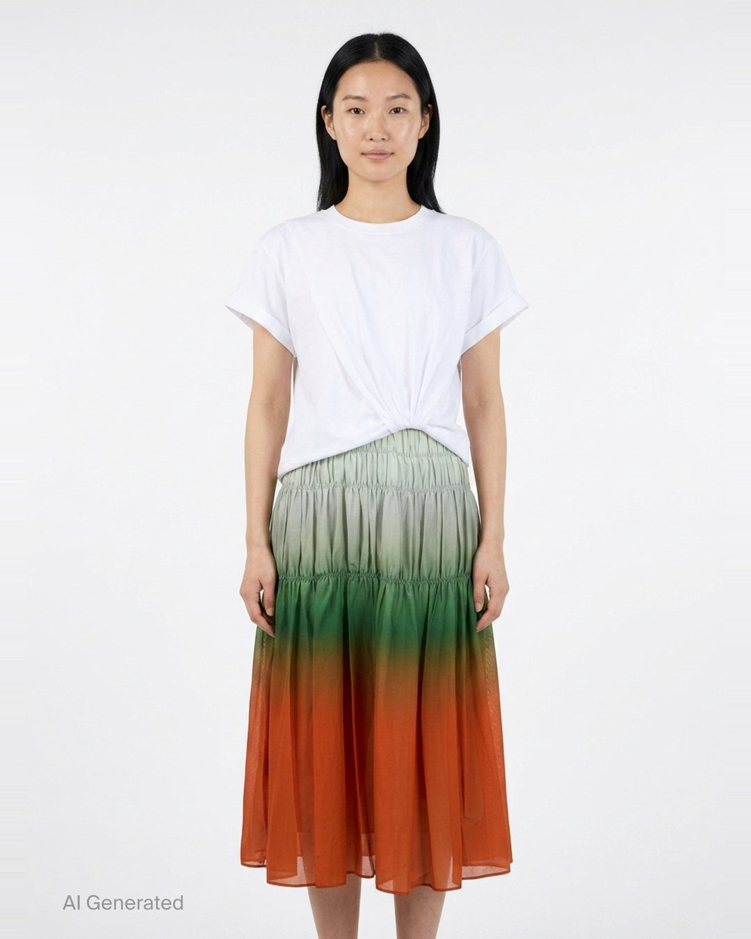 Ombre T-Shirt Combo Dress | 3.1 Phillip Lim | Club21 - front