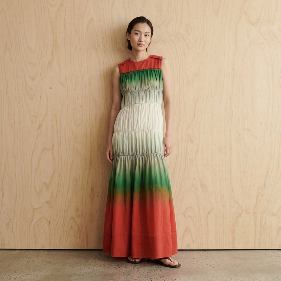 Ombré Voile Gathered Maxi Dress | 3.1 Phillip Lim | Club21 - lifestyle