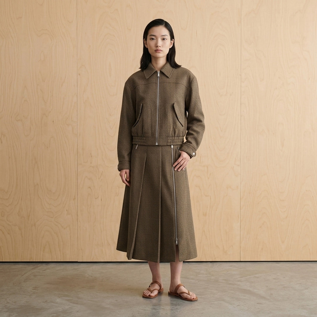 Tweed Blouson Bomber Jacket | 3.1 Phillip Lim | Club21 - lifestyle