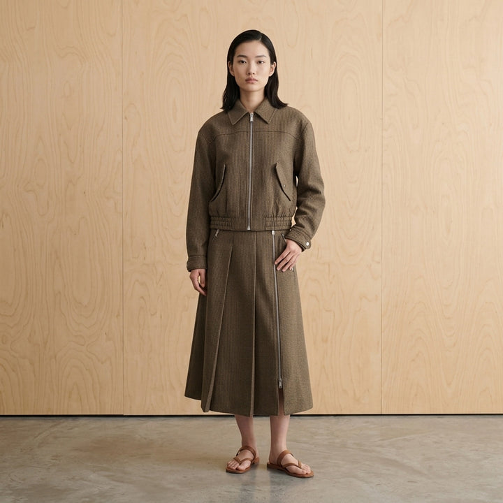 Tweed Blouson Bomber Jacket | 3.1 Phillip Lim | Club21 - lifestyle