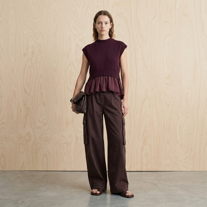 Ultrafine Merino Tank With Twill | 3.1 Phillip Lim | Club21 - lifestyle