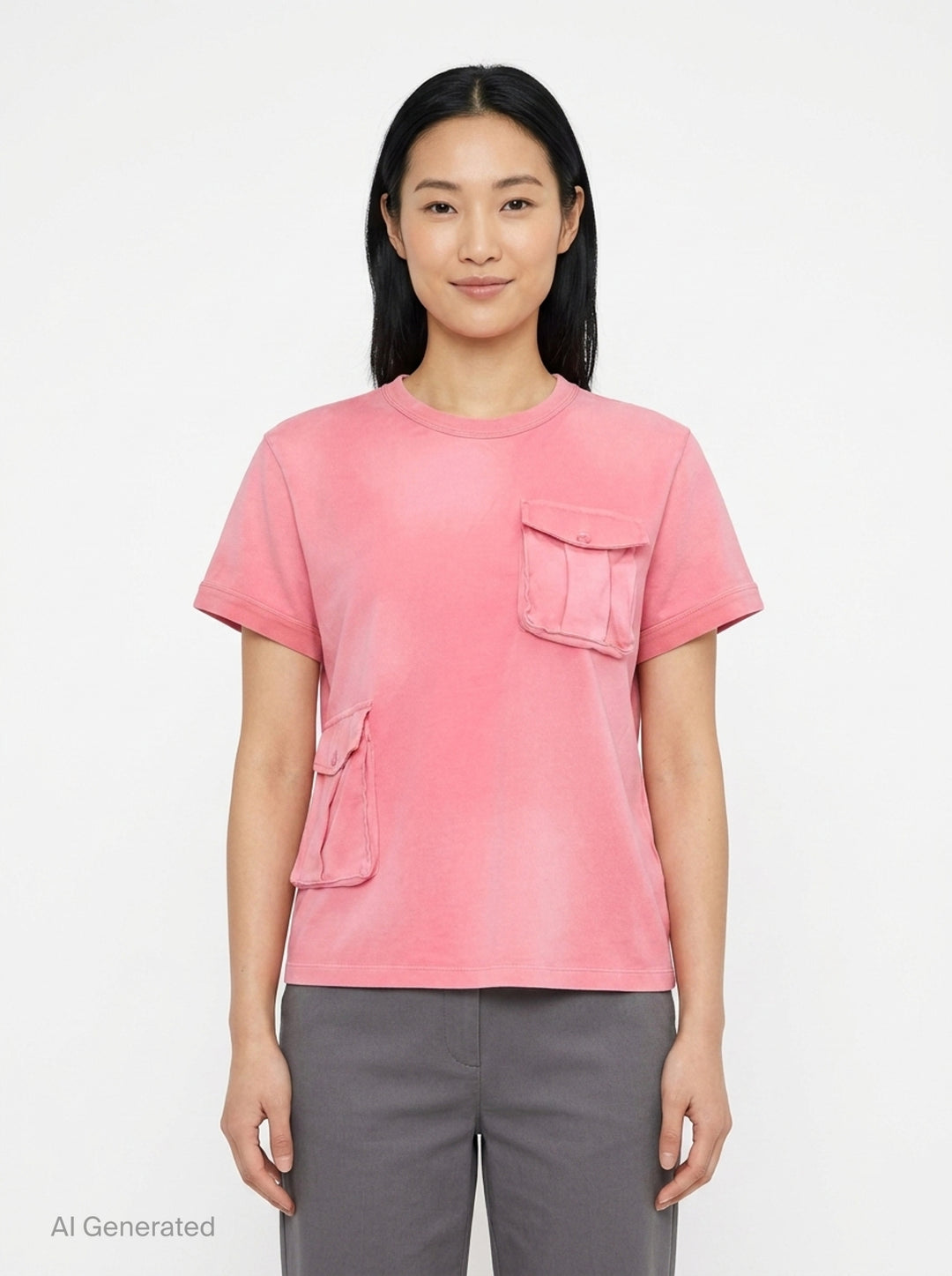 Washed Patch Pocket Tee | 3.1 Phillip Lim | Club21 - front