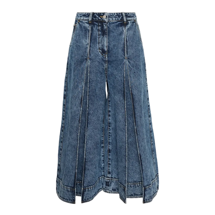 Lightweight Denim Culotte