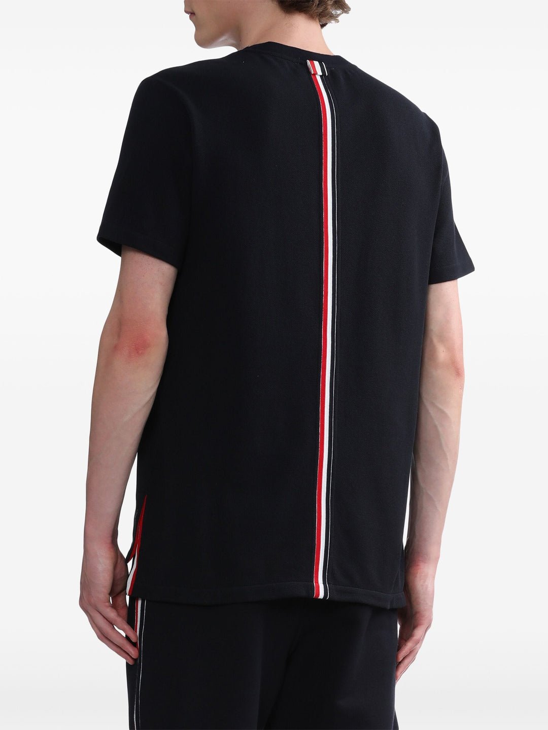 Classic Pique Stripe Tee Men