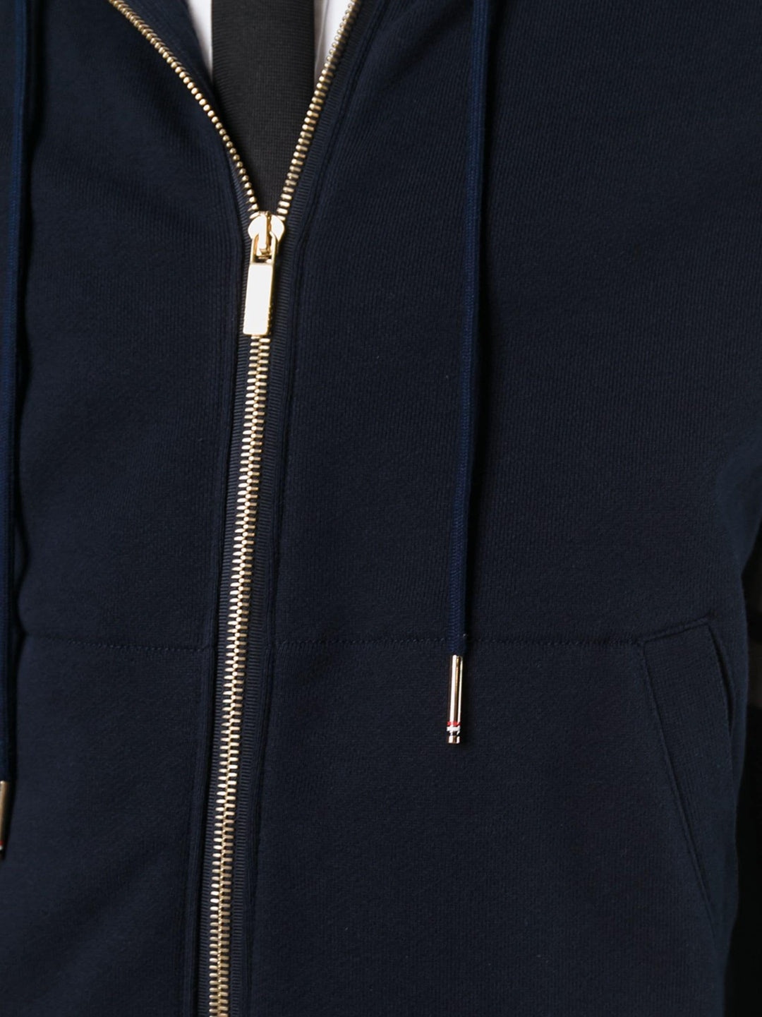 Classic Loopback 4-Bar Full Zip Hoodie