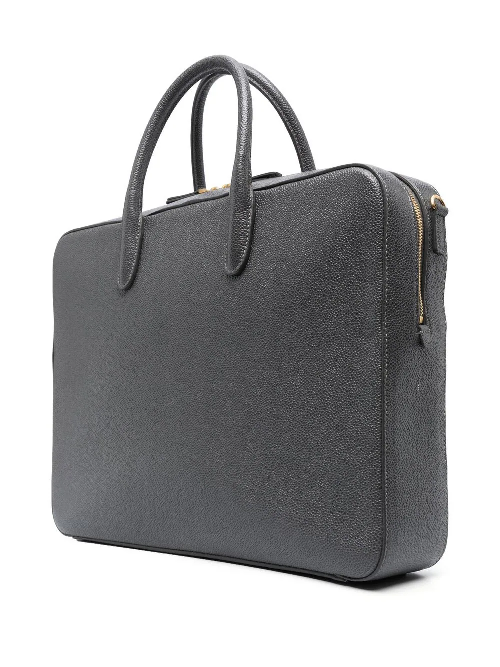 Pebble Grain Leather Business Bag Men