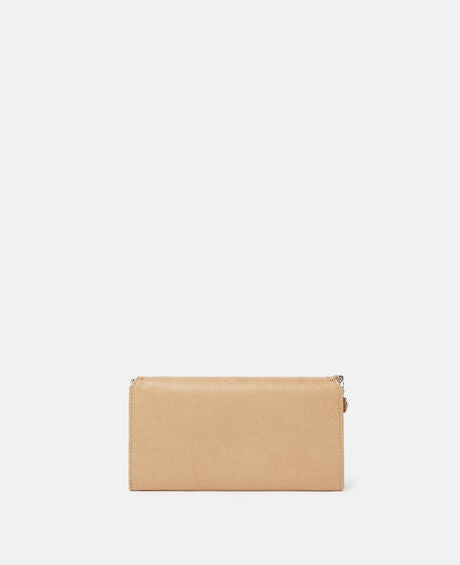 Falabella Continental Flap Wallet Eco Shaggy Deer