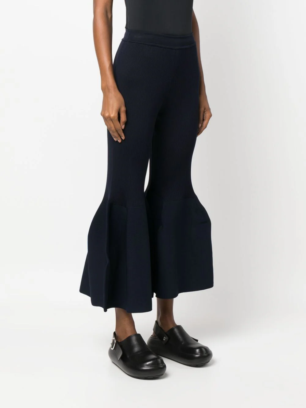 Pottery Cupro Bell Bottom Pants