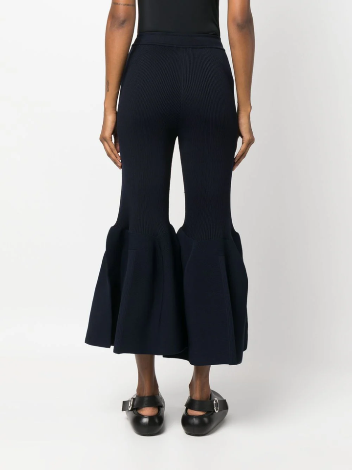 Pottery Cupro Bell Bottom Pants