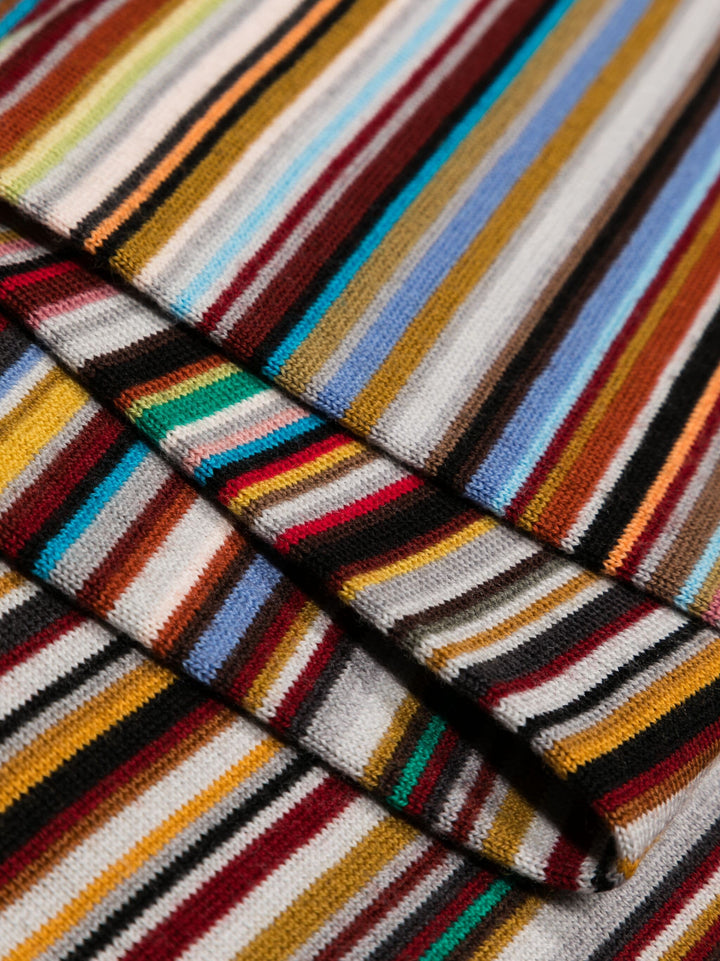 Men Scarf Signature Stripe