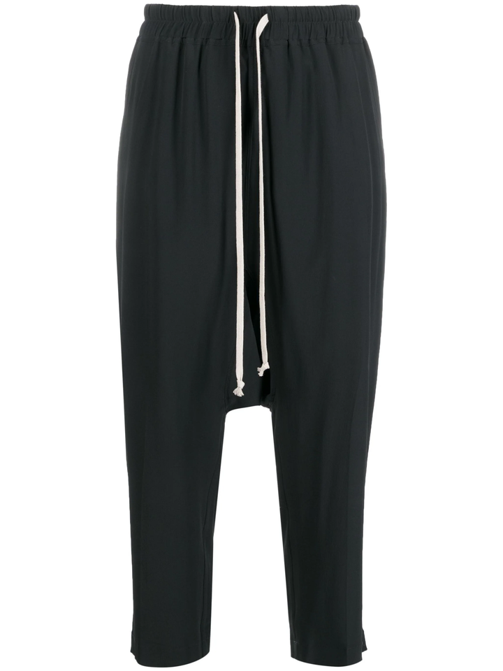 Pantaloni Drawstring Cropped Pants