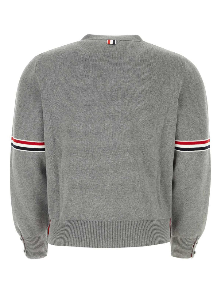 Cotton Milano V-Neck Cardigan Men