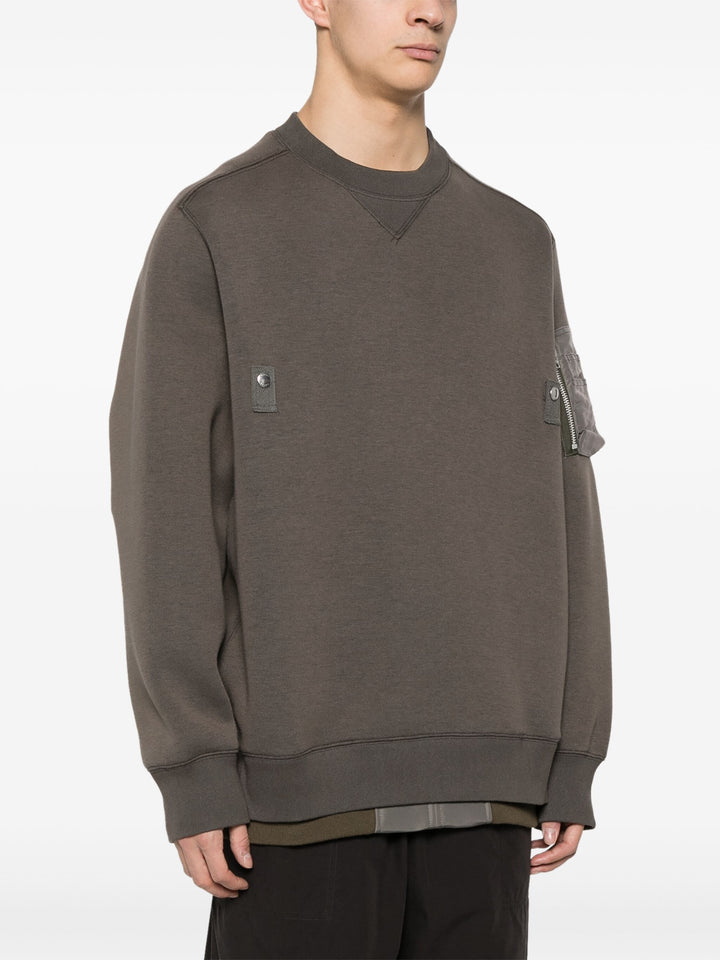 Sponge Sweat Nylon Twill Pullover