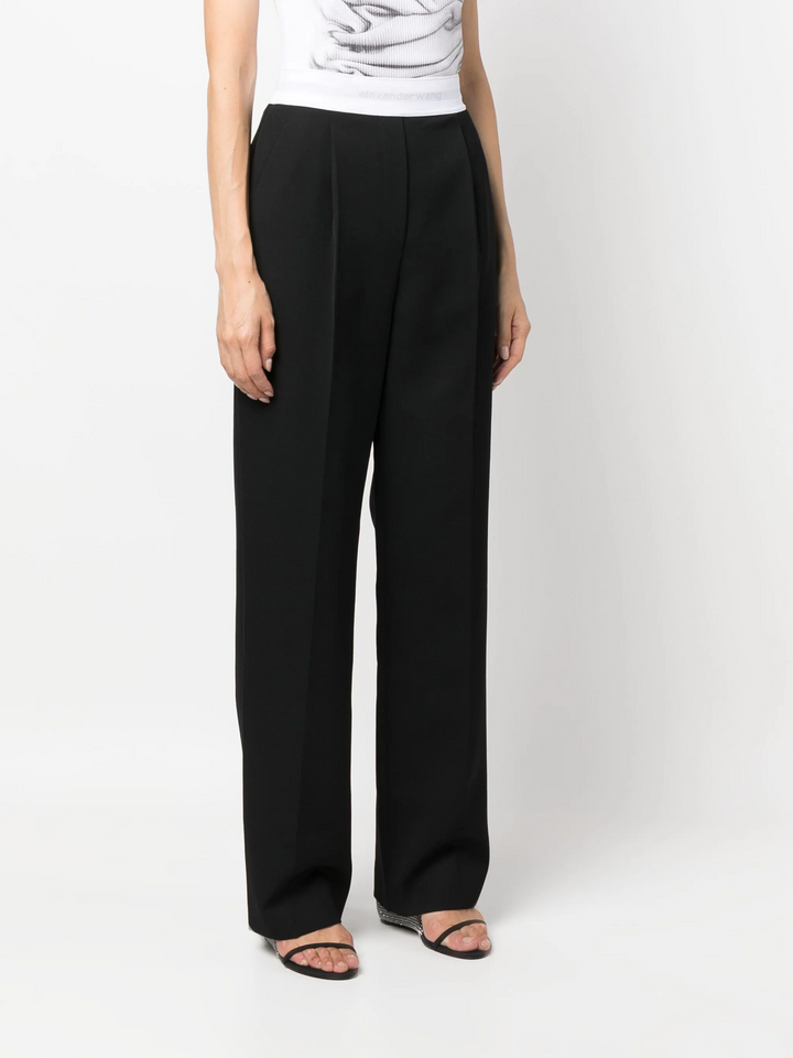 Pleated Trouser In Wool Tailoring