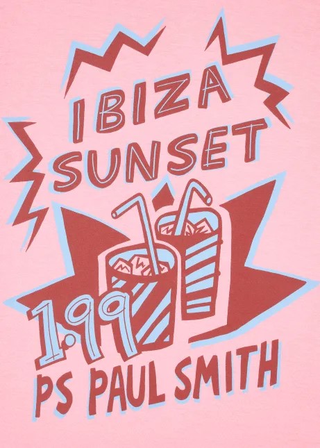 Womens Ibiza Sunset T-Shirt