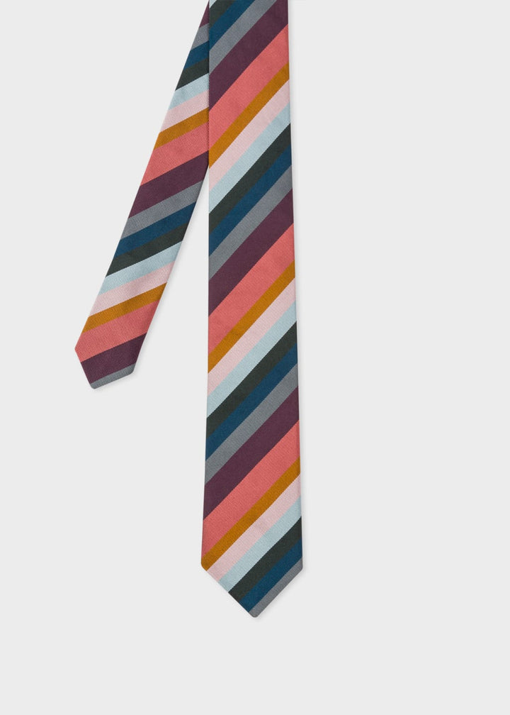 Men Tie Artist Stripe