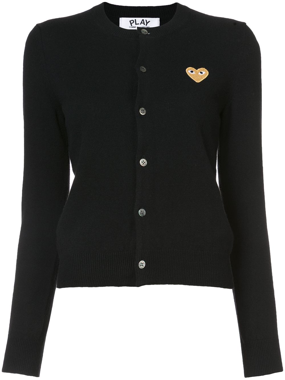 Gold Emblem Cardigan Women