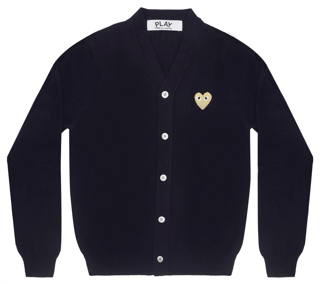 Gold Emb Cardigan Men
