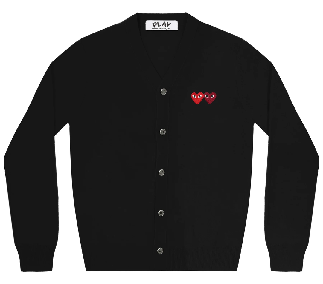 Double Heart Cardigan Men