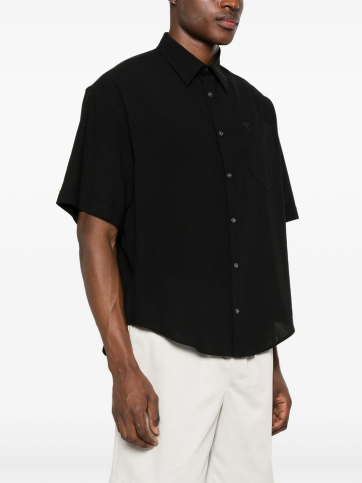 Boxy Fit Short Sleeve Shirt