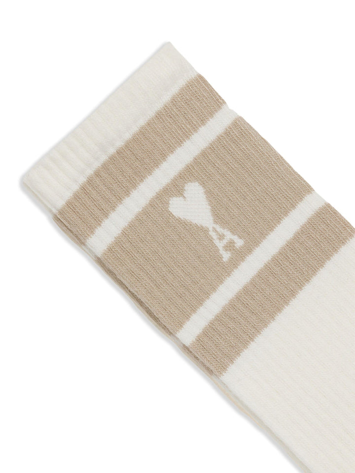 Ami de Coeur Striped Socks