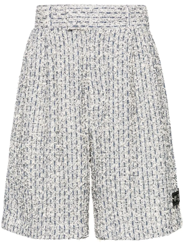 Boucle Tweed Skater Shorts