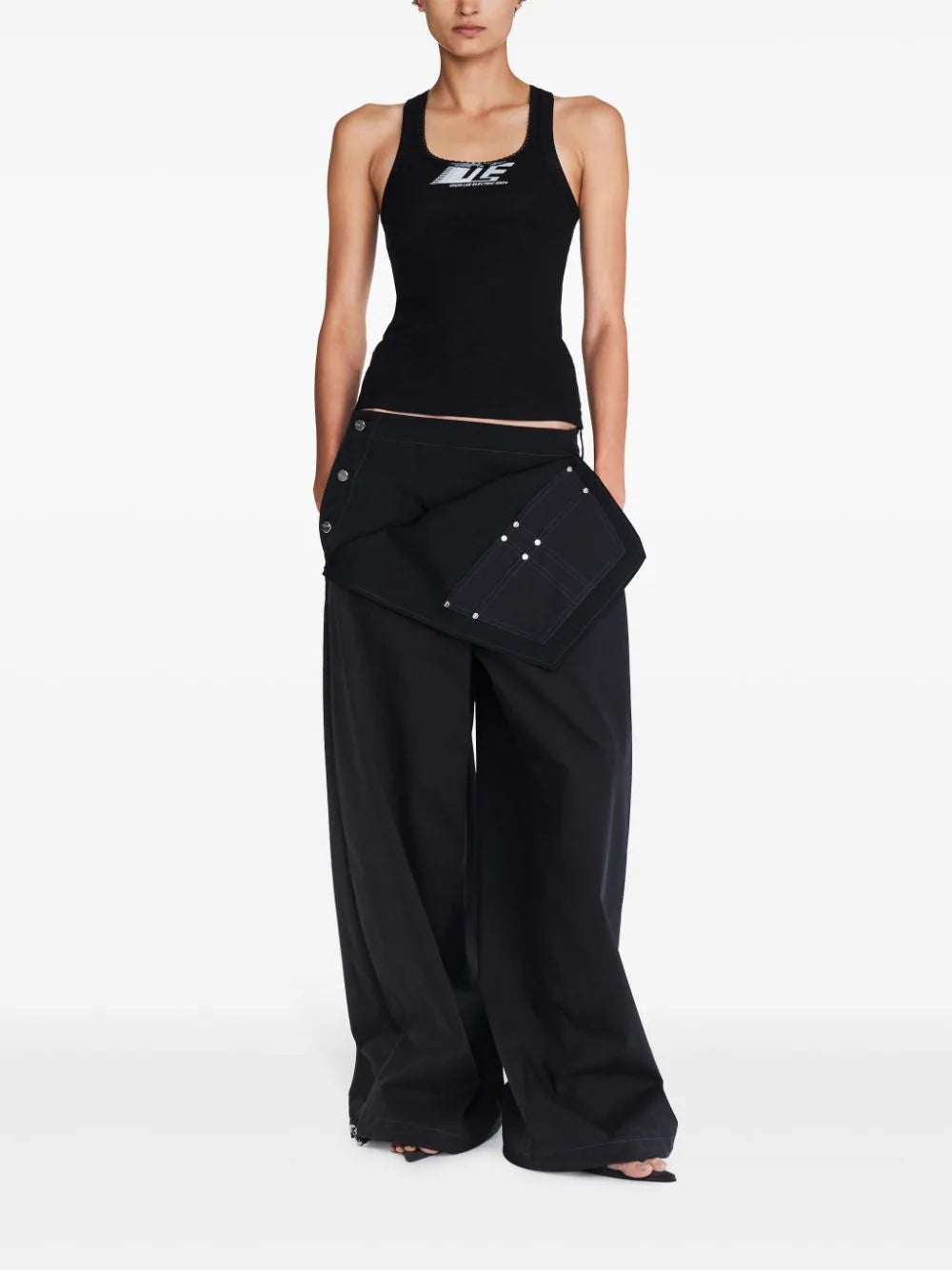 Dle Lace Rib Tank