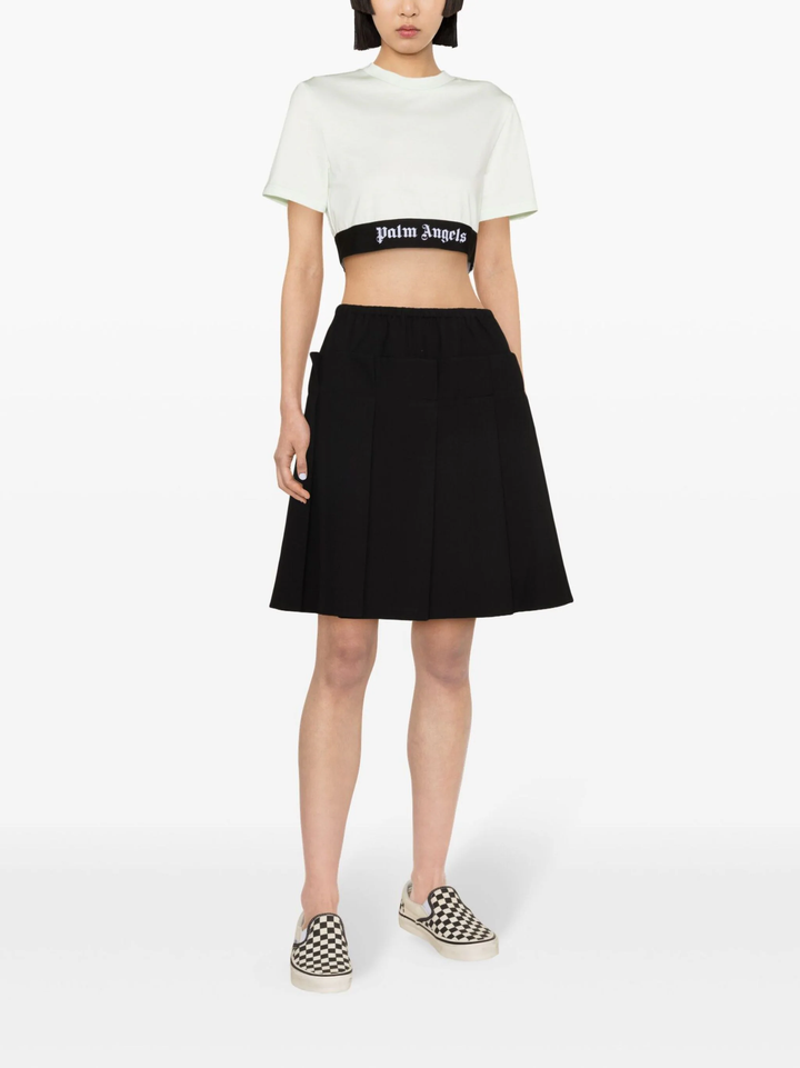 Logo Tape Cropped Tee