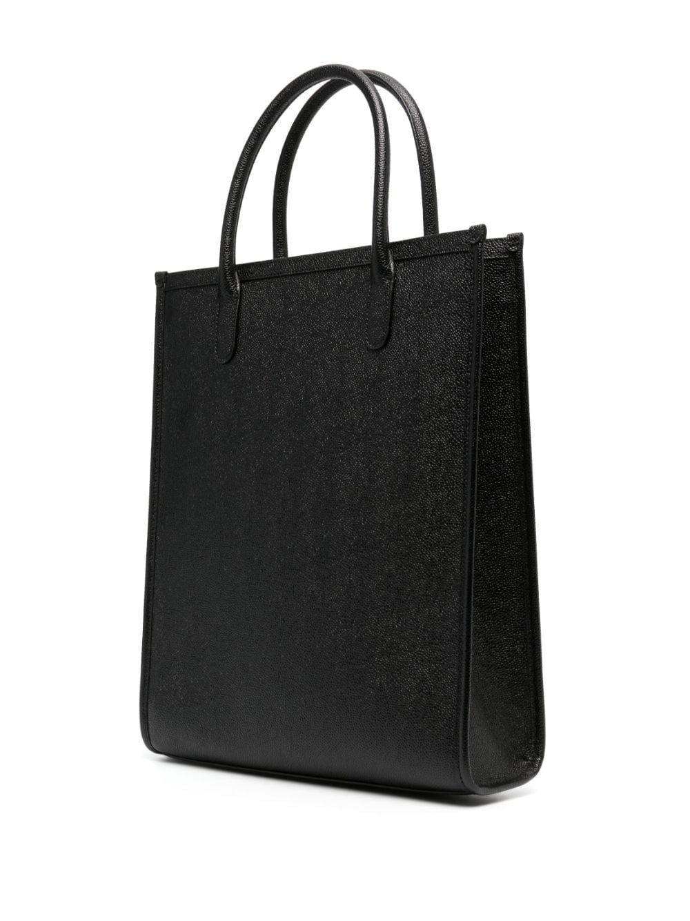 Vertical Tote With Gros Grain