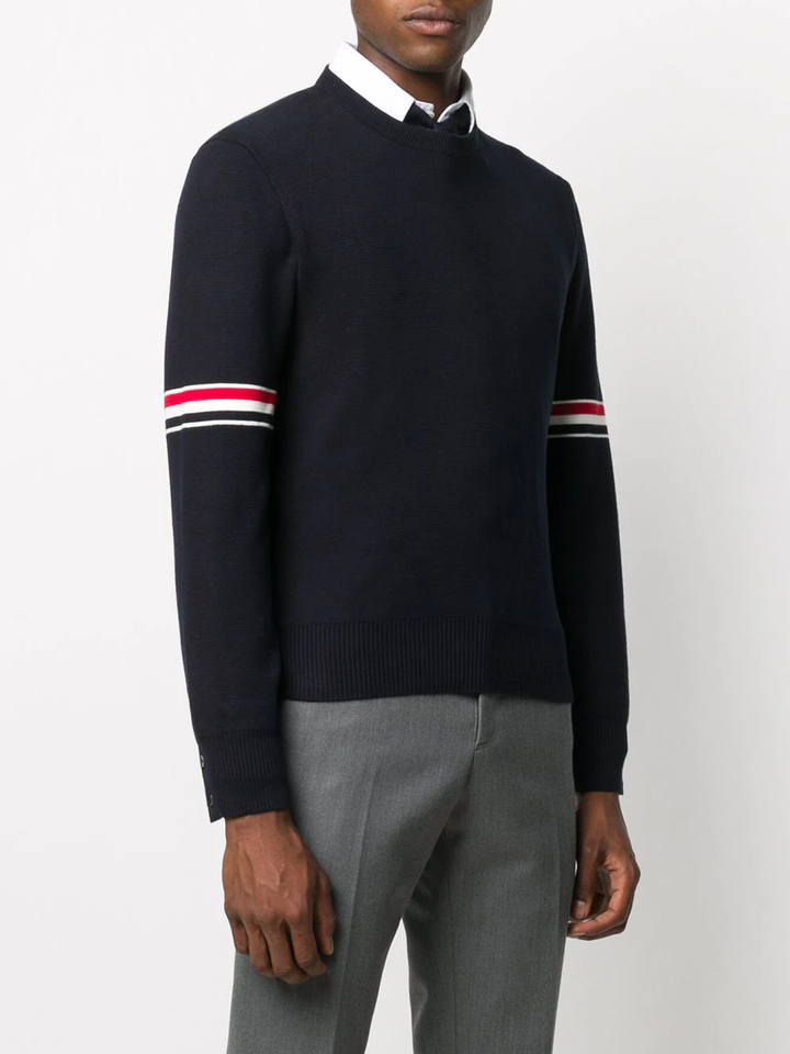 Milano Stitch Crew Neck Pullover