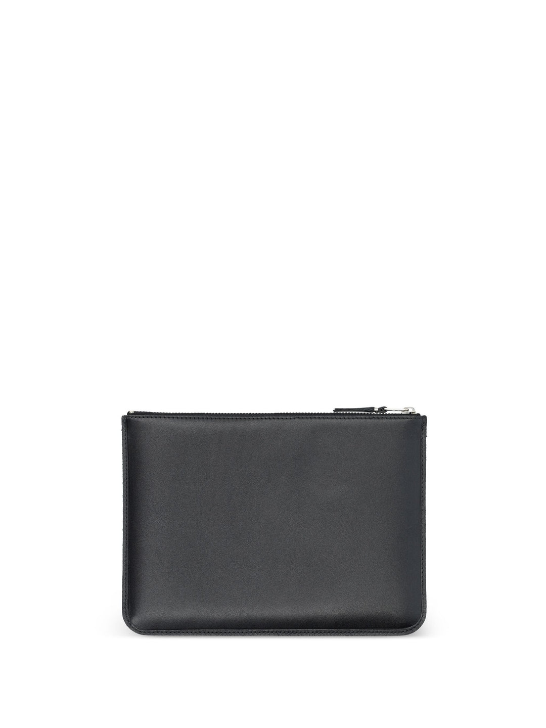 Silver Eyelet Zip Pouch