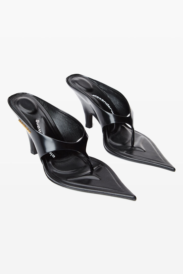 Irina 90 Pointy Toe Thong Sandals