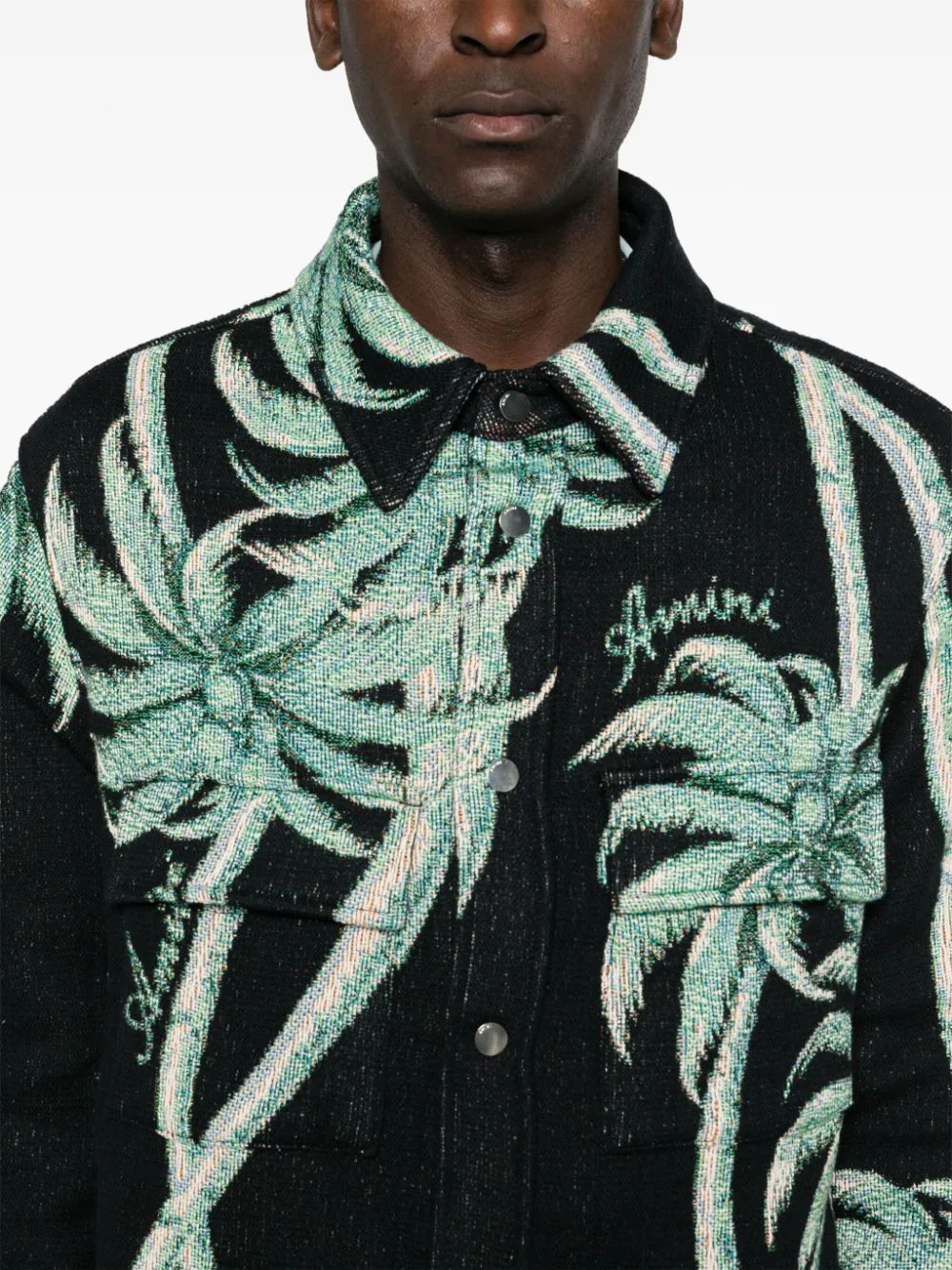 Twisted Palm Tapestry Overshirt