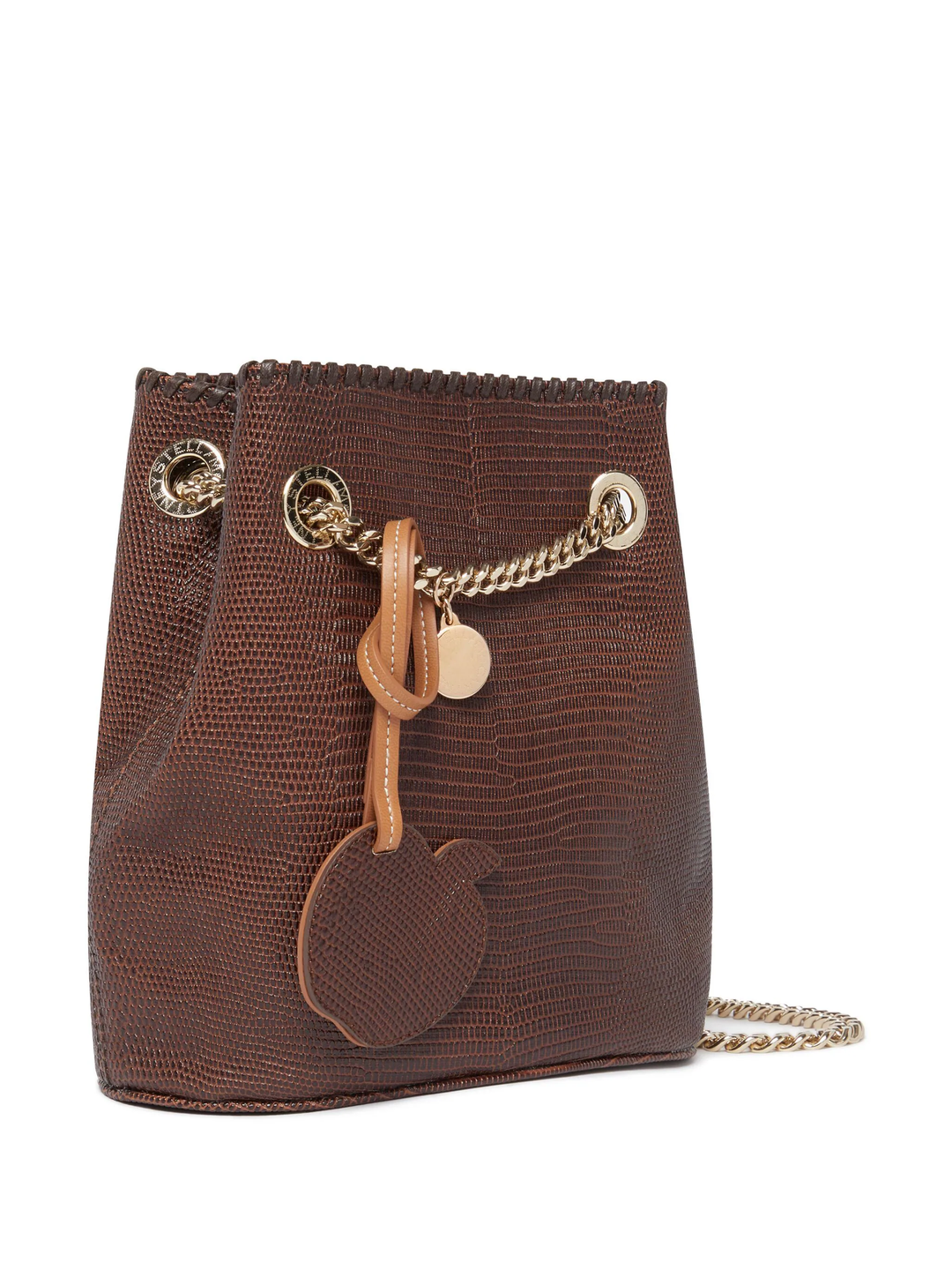 Falabella Scale-Embossed Bucket Bag