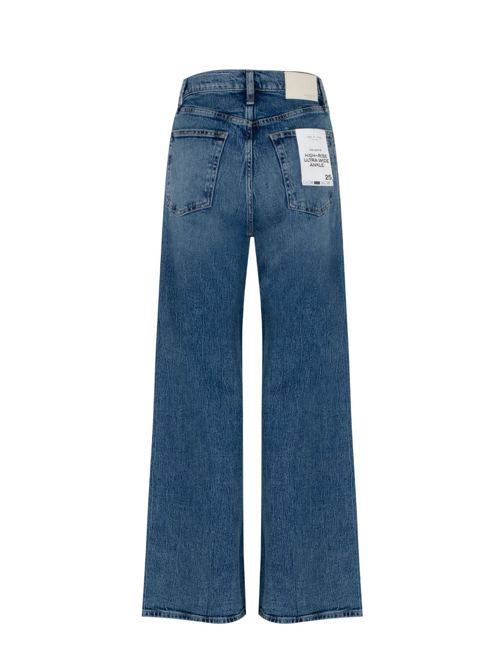 Sofie High-Rise Ankle Wide Leg Jeans