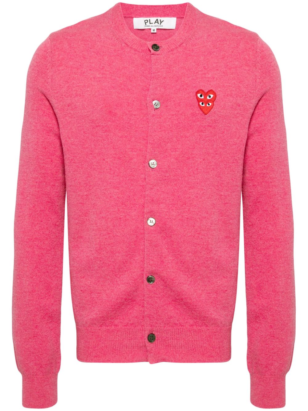 Stacked Heart Cardigan Unisex